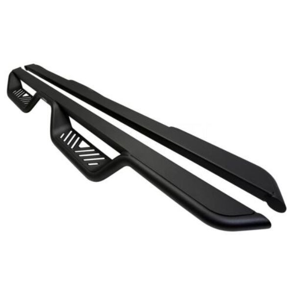 Outlaw Drop Nerf Step Bars for 2018 Wrangler Jl Unlimited, Textured Black