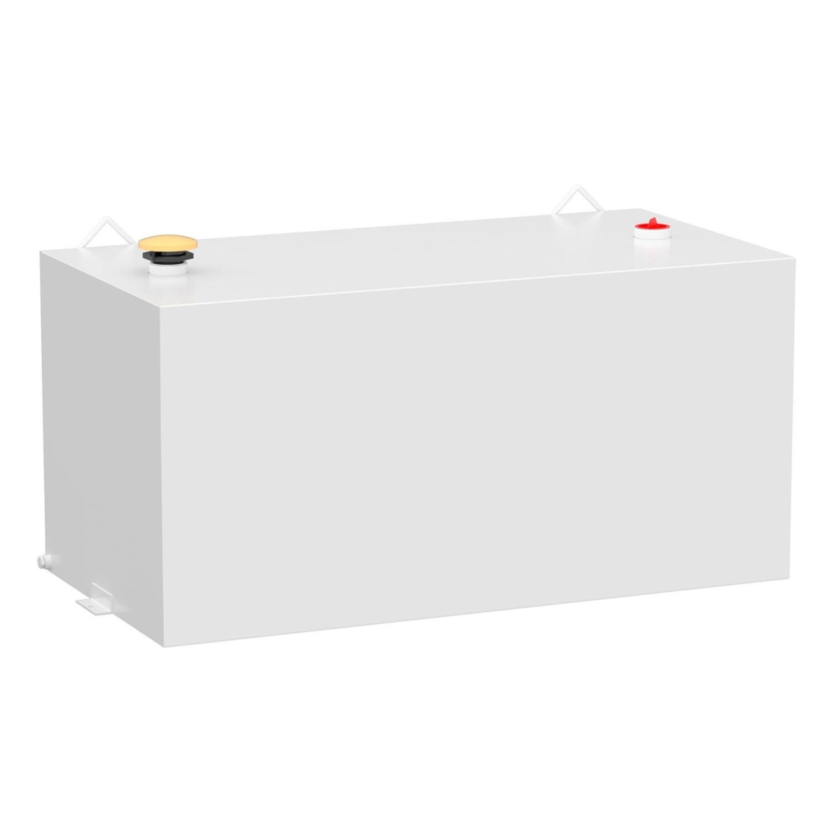 ST-100-RT-W 100 gal Rectangle Steel Transfer Tank, White