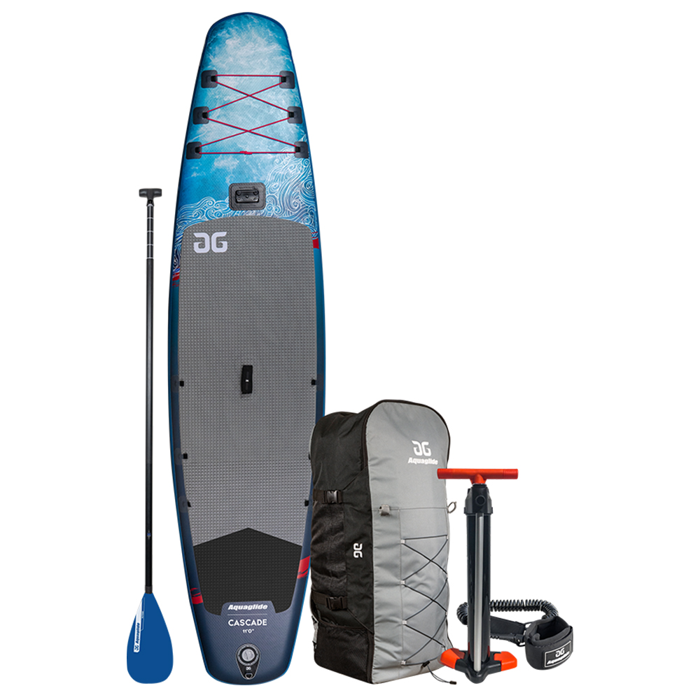 AQG585421109 11 ft. Cascade Sup Inflatable Stand-Up Paddleboard & Astral Life Vest