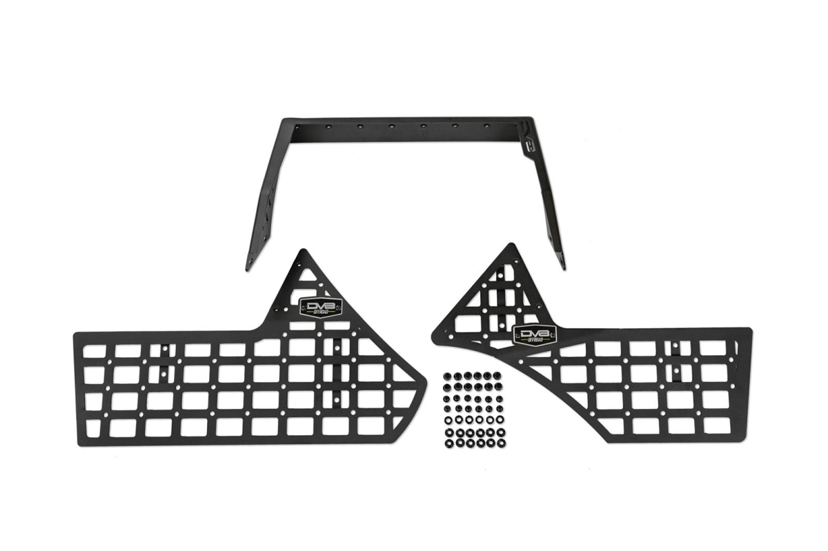 DVECCT2-01 Center Console Molle Panels & Device Mount for 2022 Toyota Tundra, Black