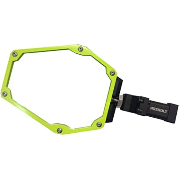 ASL101005SM0610 B2-Bomber Side Mirror Color Bezel Kit with V1 UTV SxS Side by Side, Lime Squeeze