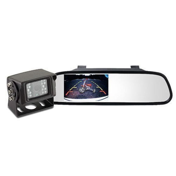 Metra METTE-CLMC-K4 Mirror Monitor Plus Heavy Duty Night Vision Camera Kit