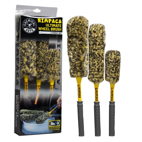 Rimpaca Ultimate Wheel Brush Set - 3 Piece