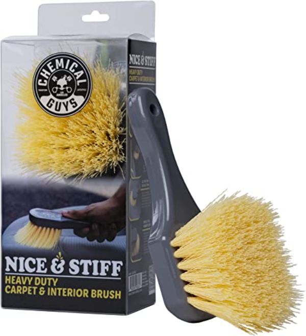 Chemical Guys Nice & Stiff Heavy Duty Carpet & Interior Brush (ACCG02)