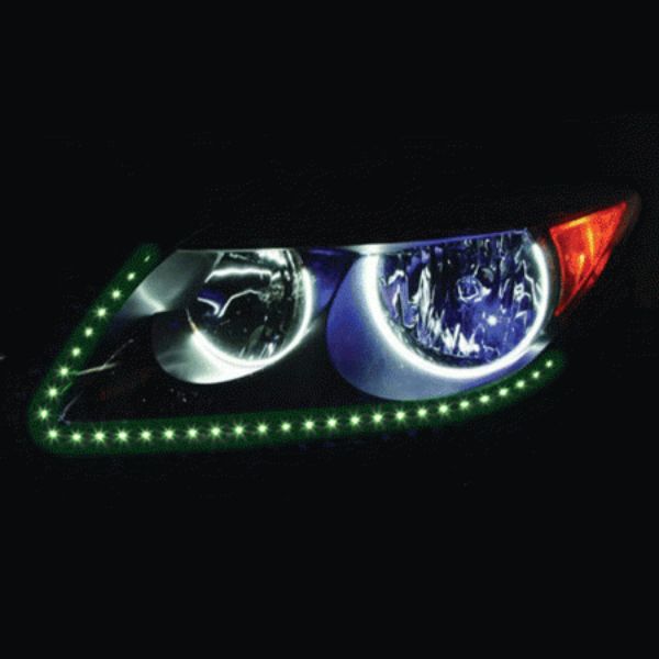 Metra METHE-GSV 24 in. Sideview LED Light, Green -  Metra Electronics