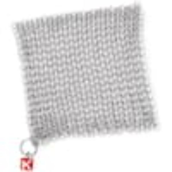 Picture of BBQ BBQSM6X6-615LP 6 in. Stainless Steel Chain Mail Scrubber for Cast Iron Cookware