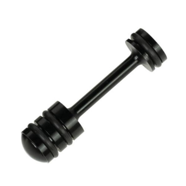 Oil Galley Plug Aluminum Anodize - O-Ring Seal - GM LS-Series, Black