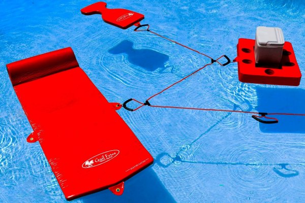 GFWFR510 Saddlepro Float Rope Foam Mattress, Red