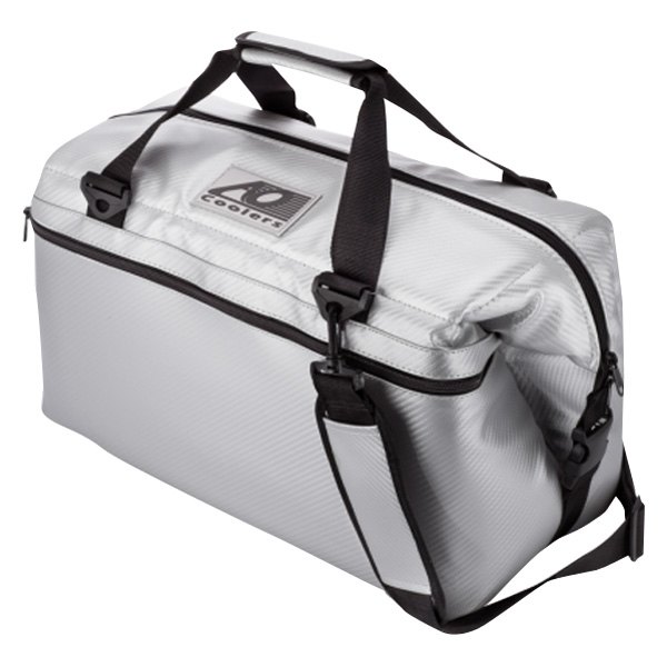 Picture of AO Coolers AOCAOCR24SL Carbon Cooler Bag, Silver - Pack of 24