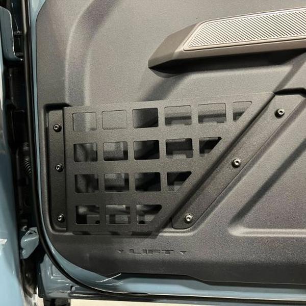 PUT195507 Front Door Pocket Molle Panel Kit for 2021-2023 Ford Bronco