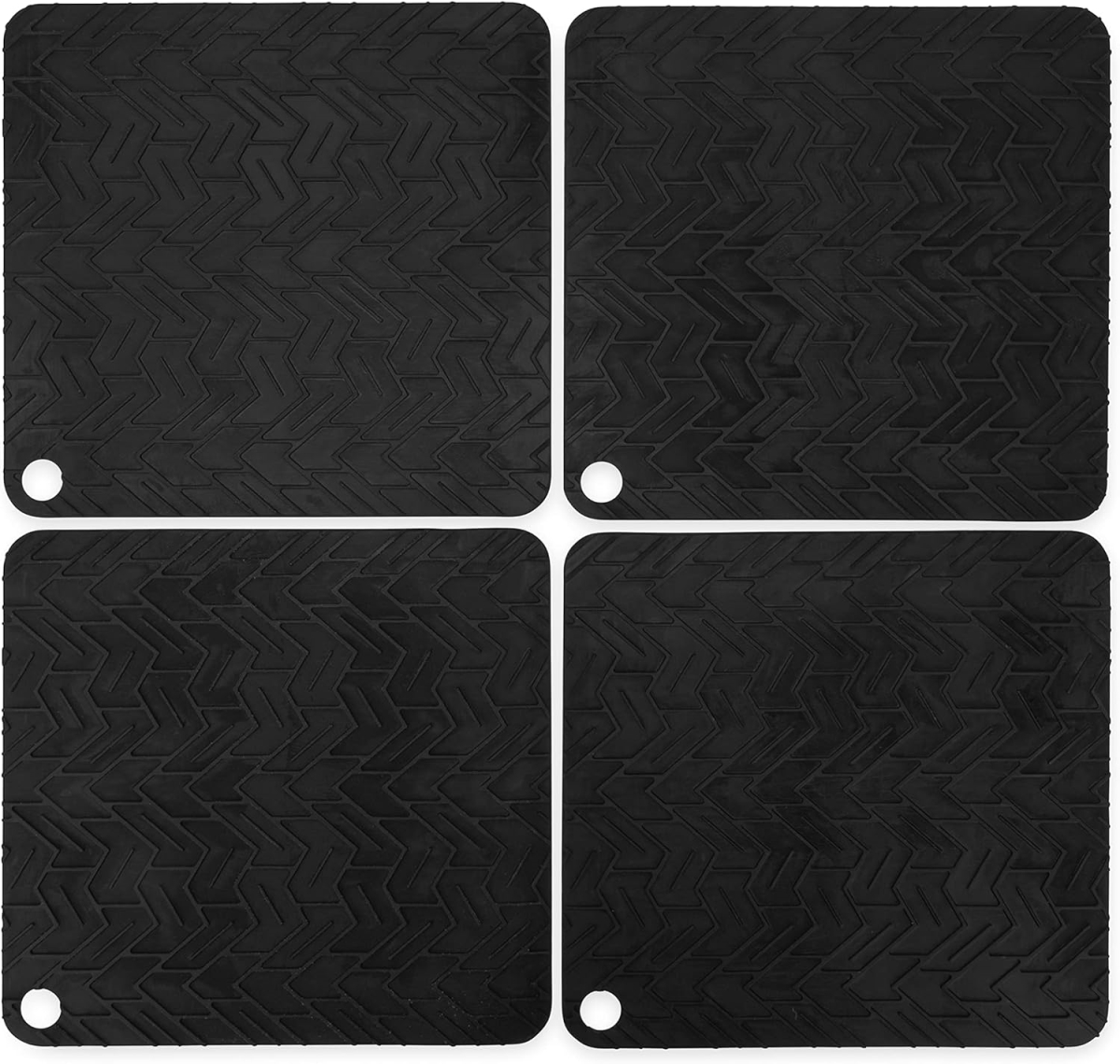 Picture of Camco CMC44529 9.5 x 10 in. Flexible Base Pad for Leveling Blocks&#44; Black - Pack of 4