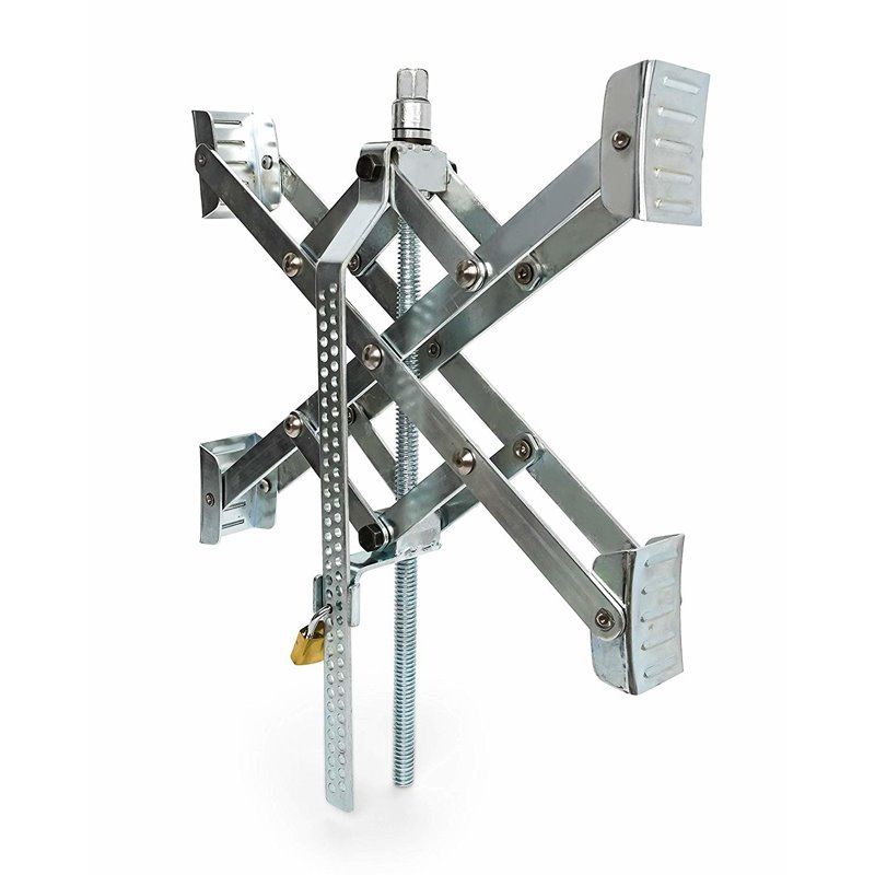 CMC44663 18 in. Eazlift Wheel Stop with Wrench & Lock Metal
