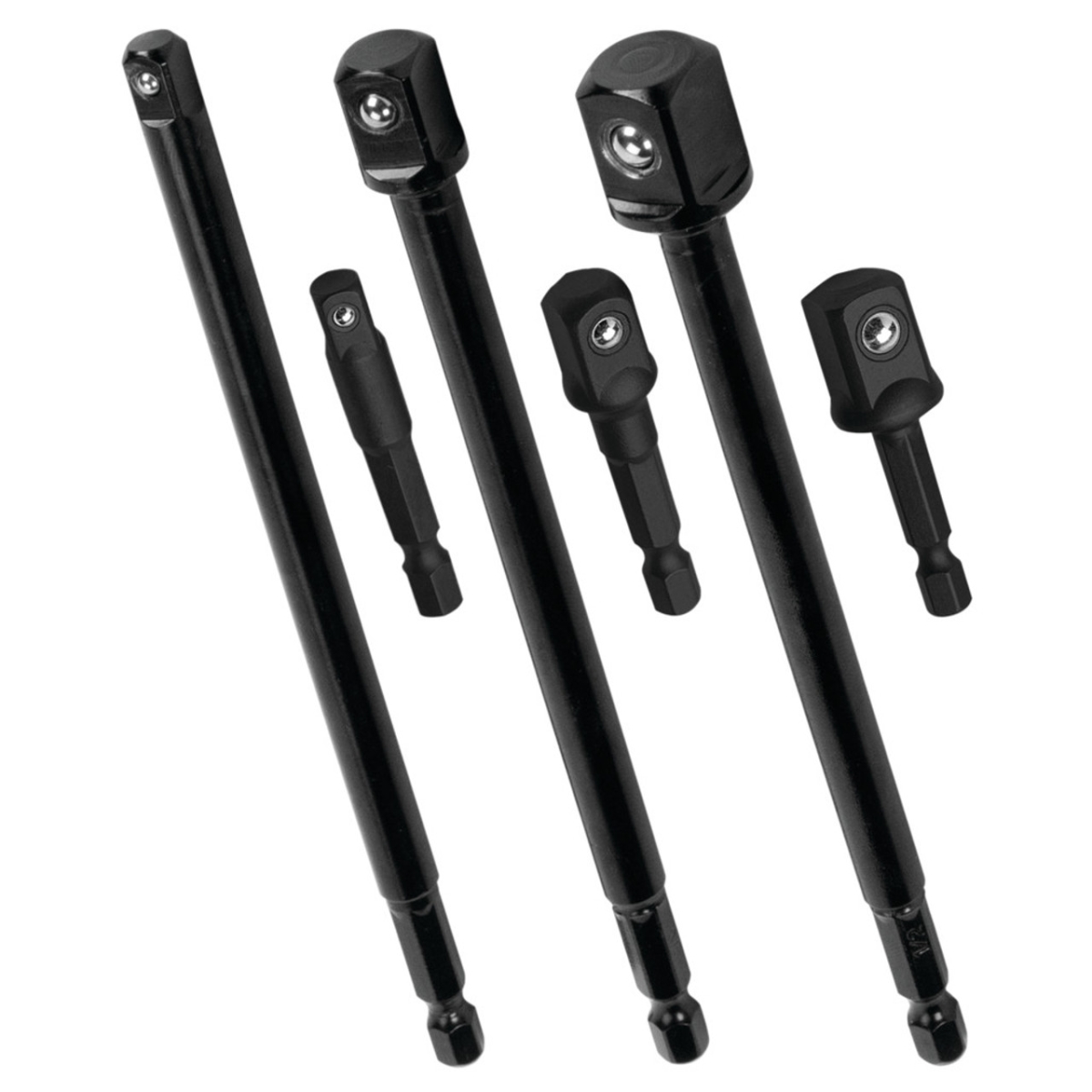 Performance Tool PRTW9032 2 & 6 in. Socket Adapter Set - 6 Piece