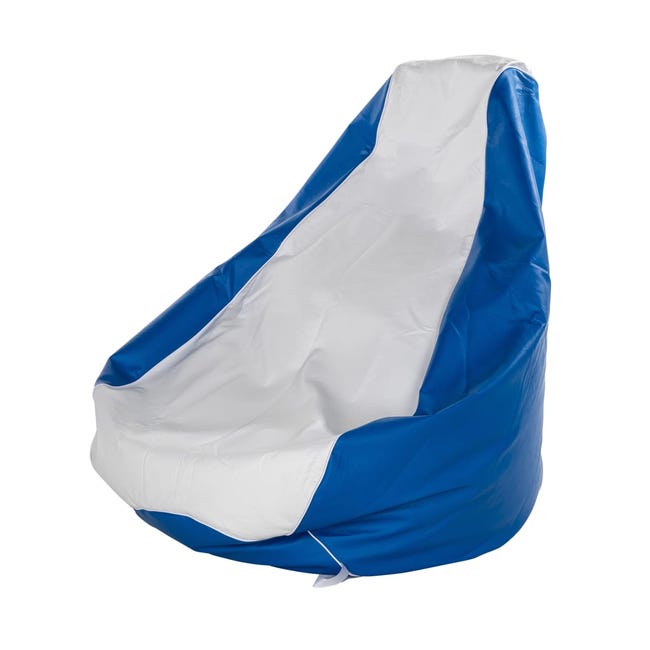 Taylor Made TAM81002 Teardrop Marine Beanbag, White & Blue