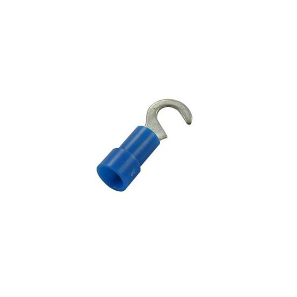 1614 No. 10 Vinyl Hook Terminal, Blue