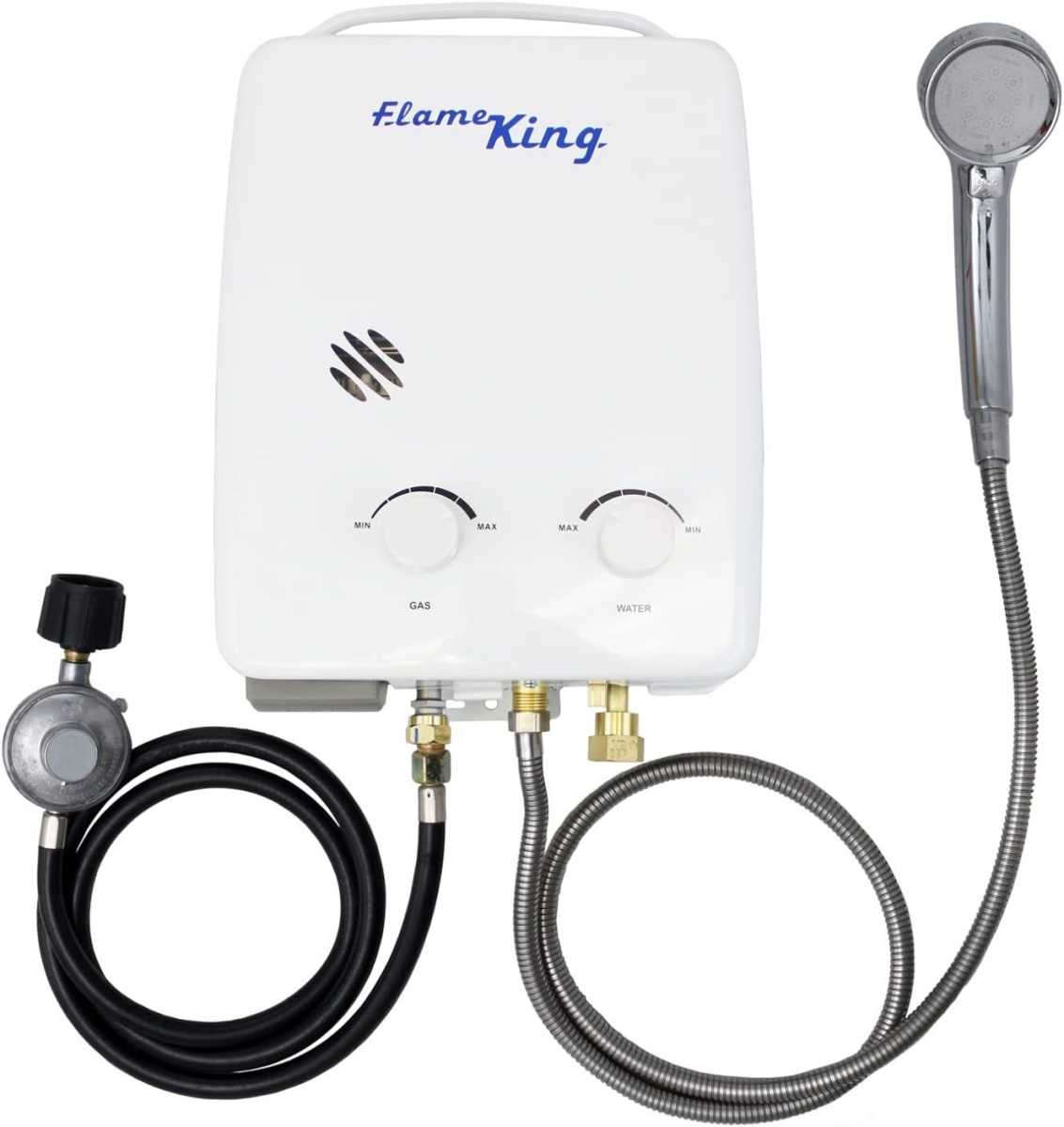 5L 1.32Gpm At 34000 BTU Propane Gas Portable Tankless Water Heater, White -  Eat-In, EA3645704