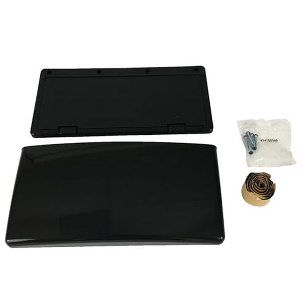 BBM94277 0.625 in. Flange Endura Exhaust Vent, Black