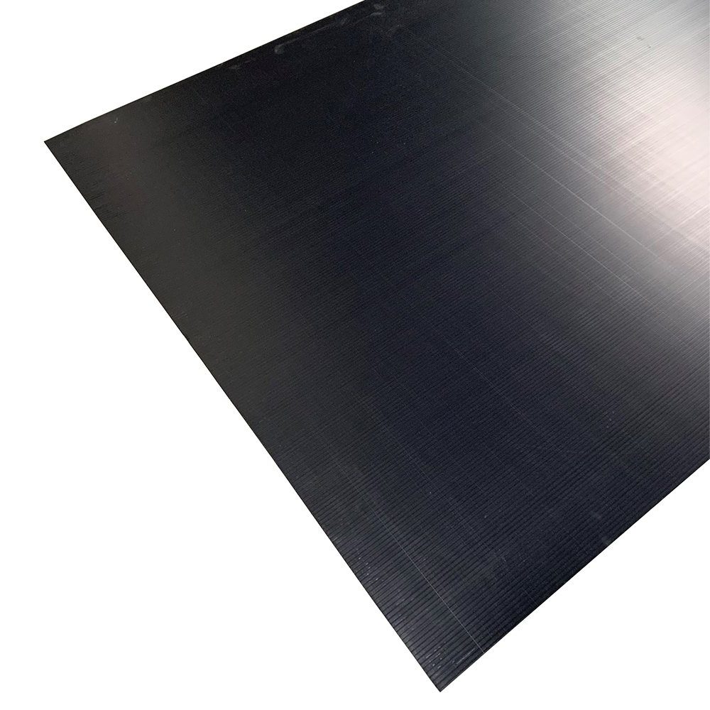 48 x 72.75 in. Rigid Coroplast Underbelly, Black - Pack of 6