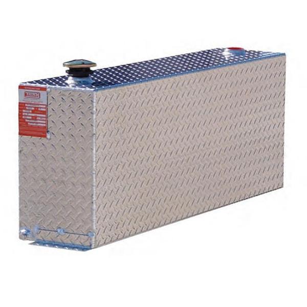 ATITTR42CB 42 gal Aluminum Rectangle Refueling Tank with Toolbox Combo