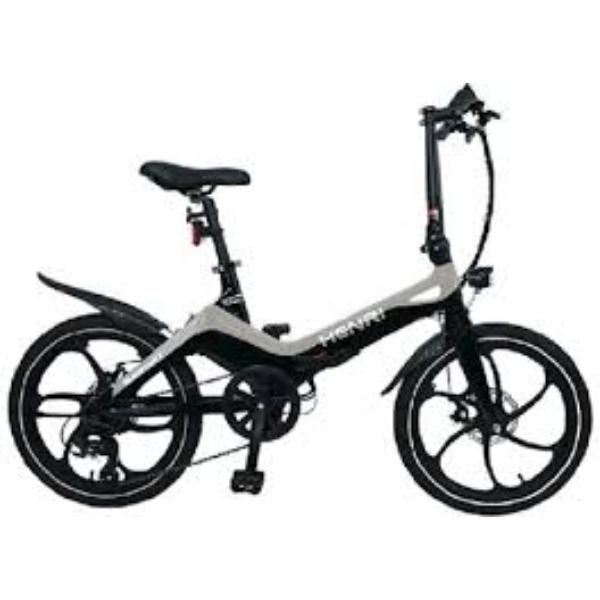 Picture of Blaupunkt BKTAPD202-H 20 in. Tire 36V 350 watt Hydraulic Disc Brakes Pedal & Throttle Assist Silver & Black Henri Ebike