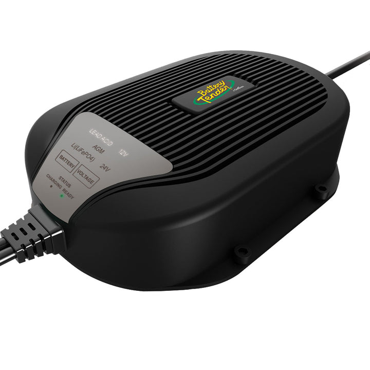Battery Tender Selectable Chemistry Battery Charger 12V/24V 5A/2.5A - 022-0258-DL-WH