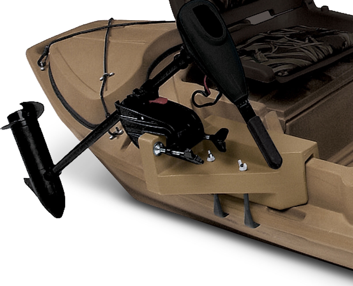 18 x 12 x 9 in. Stealth 2000 Series Motor Mount, Marsh Brown
