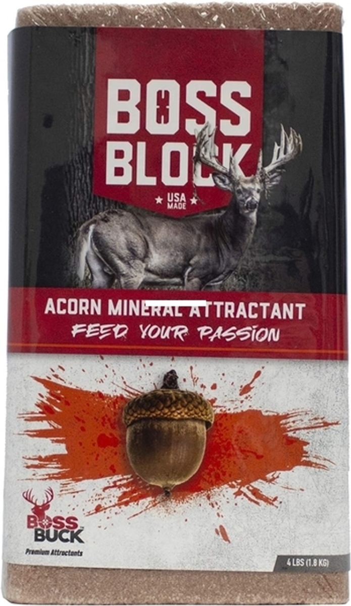 Boss Buck BSBBB-BLOCK-ACRN 4 lbs Acorn Mineral Attractant Block