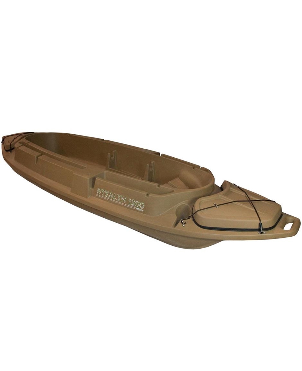 BTB400083 Stealth 1200 Sneakboat & Kayak, Marsh Brown