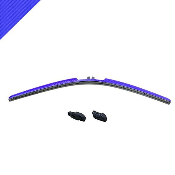 20 in. Carbon Fiber Design Windshield Wiper, Blue