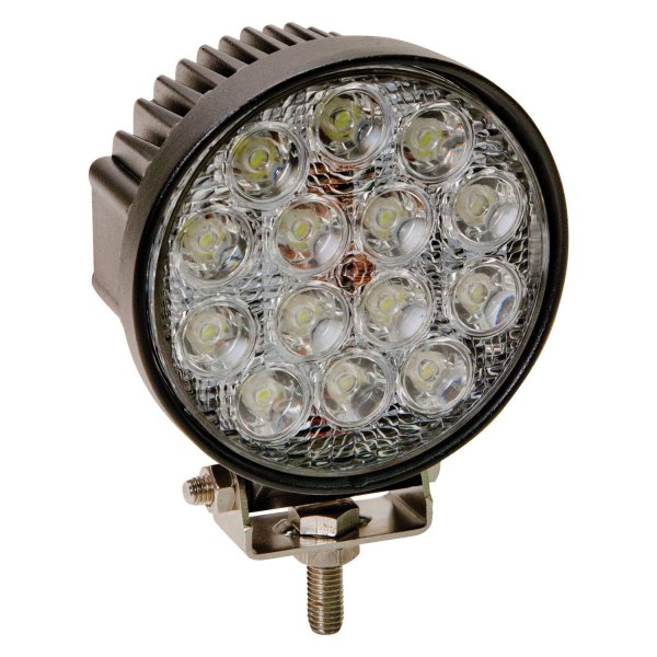 10-30VDC 2400 Series 4.6 in. 42W Round Flood Beam LED Light