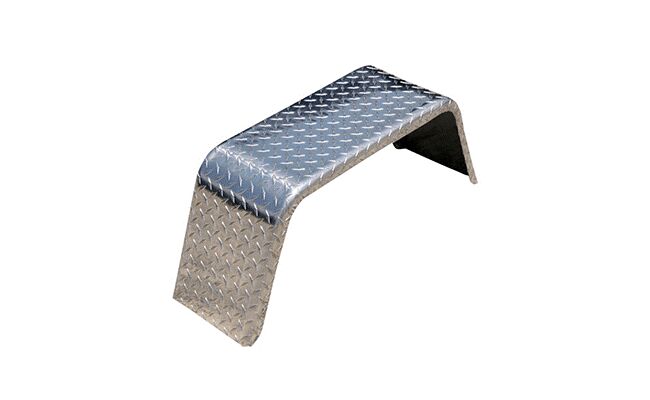 10 x 32 x 16.5 in. Aluminum Fender