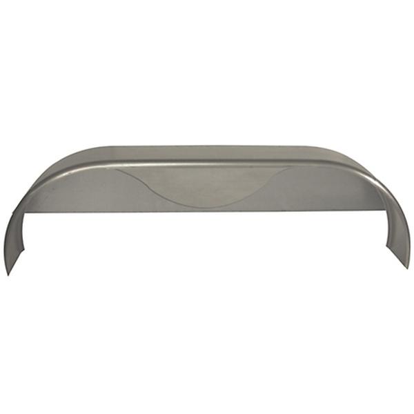 9 x 66 in. Steel Teardrop Fender with Back