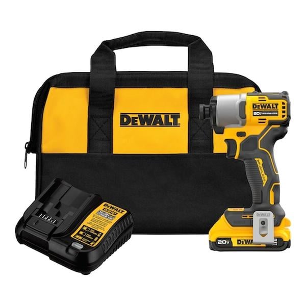 Picture of Dewalt Tools DEWDCF840D1 20V Max Brushless Cordless 0.25 in. Impact Driver Kit