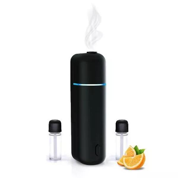 CLXARMA-ORANGE-2B Aroma Starter Essential Orange Oil Diffuser Car Freshener, Black - Pack of 2
