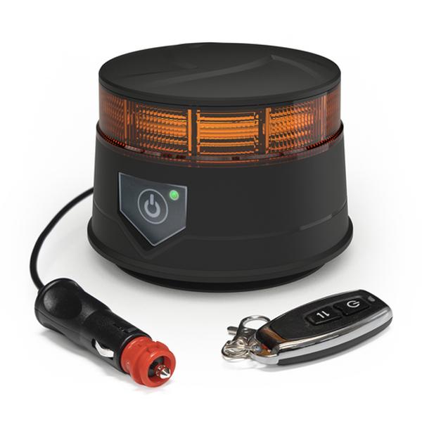 ECCEB5200A Beacon Rechargeable Remote Amber LED Light