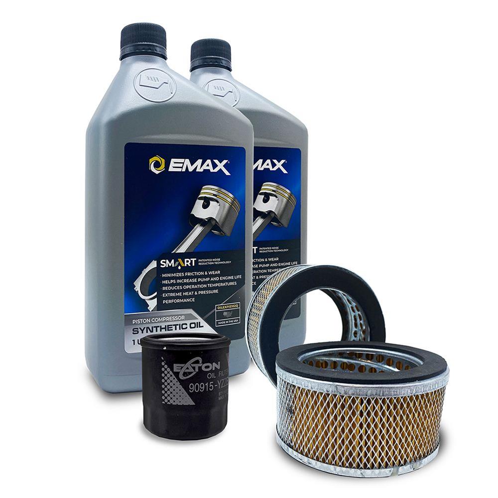 EMCEFKIT008WBS Filter Maintenance Kit for 5HP, 7.5HP, 10HP Piston Compressor with Spin-on Oil Filter