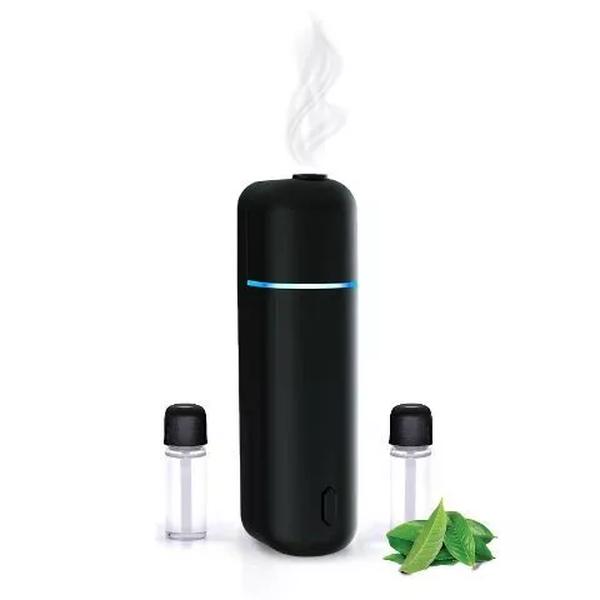 CLXARMA-TEAGARDEN-2B Aroma Starter Essential Tea Garden Oil Diffuser Car Freshener, Black - Pack of 2