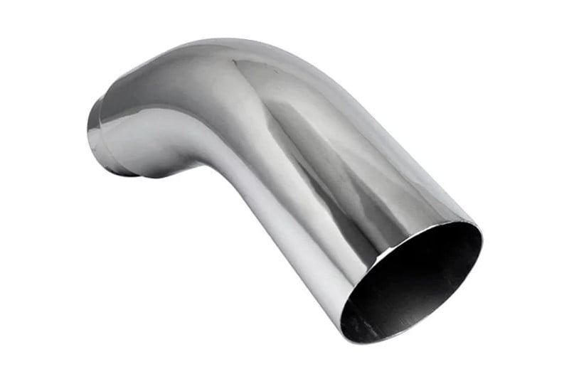 6 x 23 in. Chrome Elbow - 5 in. ID & 6 in. OD