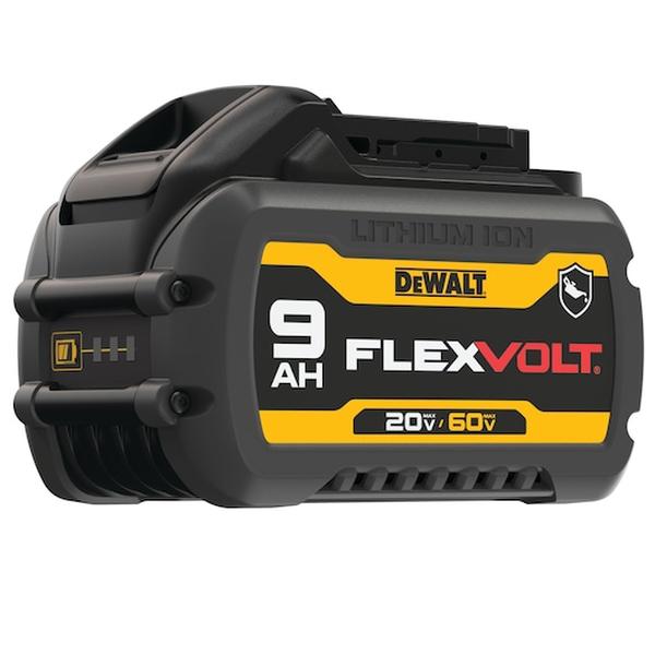 Tools DEWDCB609G 20-60V Max Flexvolt 9 mAh Lithium Ion Oil-Resistant Battery with LED Charge Indicator
