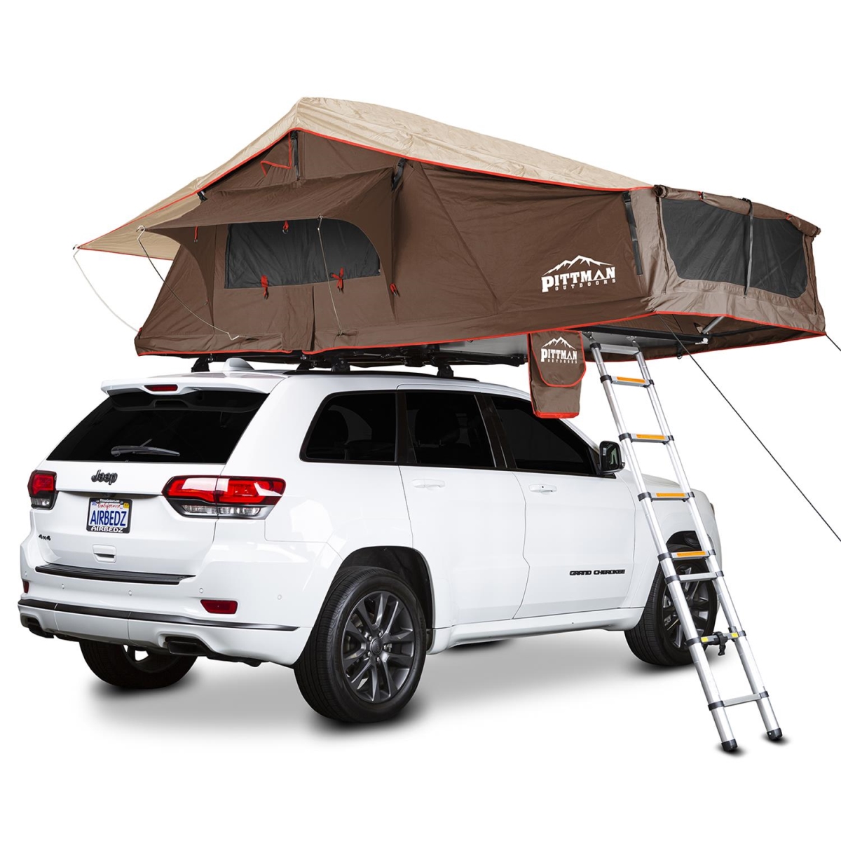 ABZPPI-TNT-MAX1.9CBO-KO MAX1.9 Softshell Rooftop Tent - Coffee Brown