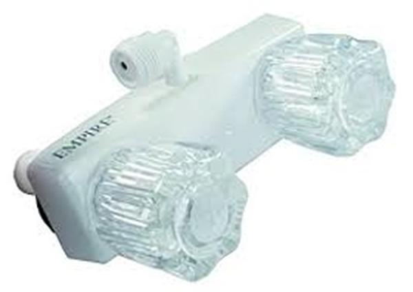 AMBU-YJW9053VBN-A Vacuum Breaker with Lavatory - White, 4 in.