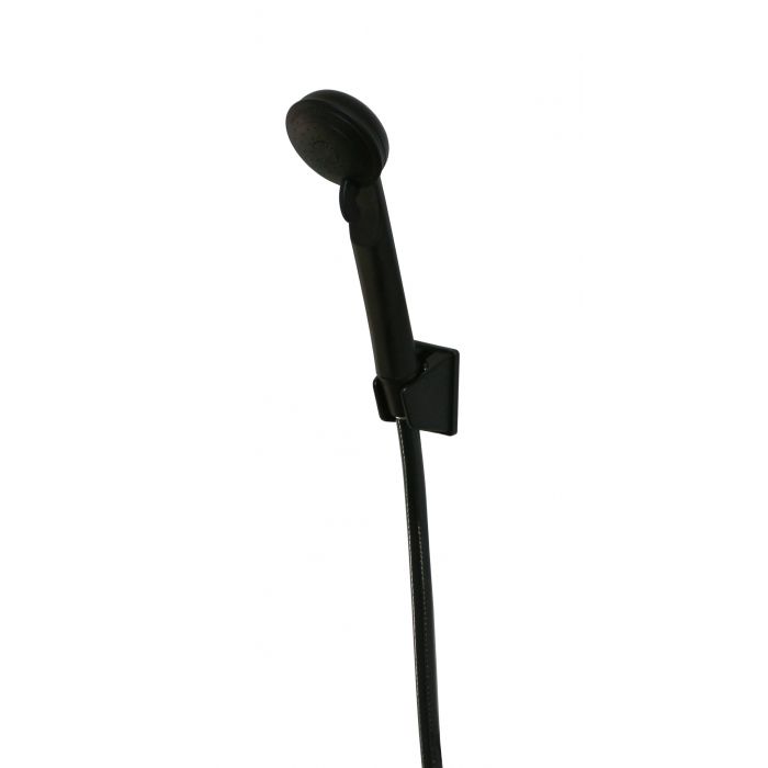 AMBCRD-U-APS60BLK Shower Hose & Head - Black, 60 Series, 60 in.