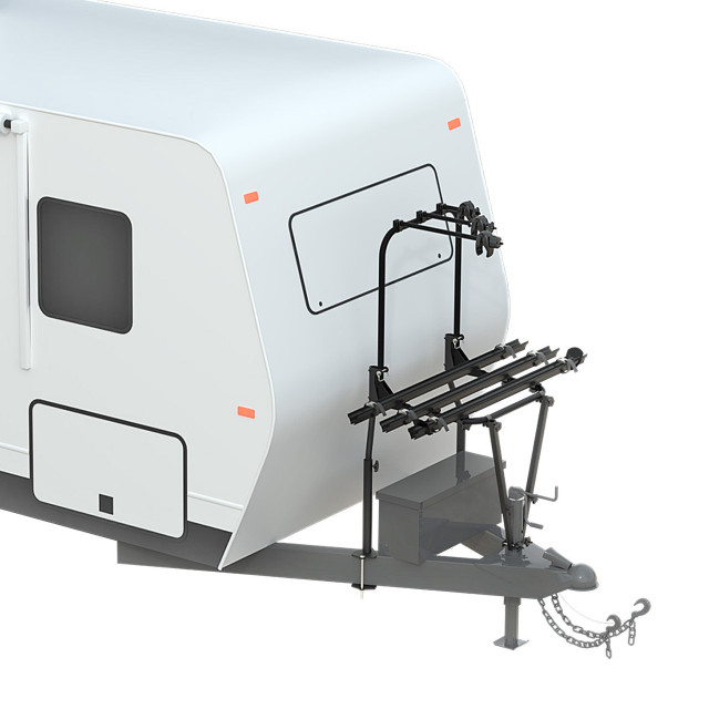 ARV7003AF Bike Rack Kit with 3 Bikes Plus Base for Standard Trailer