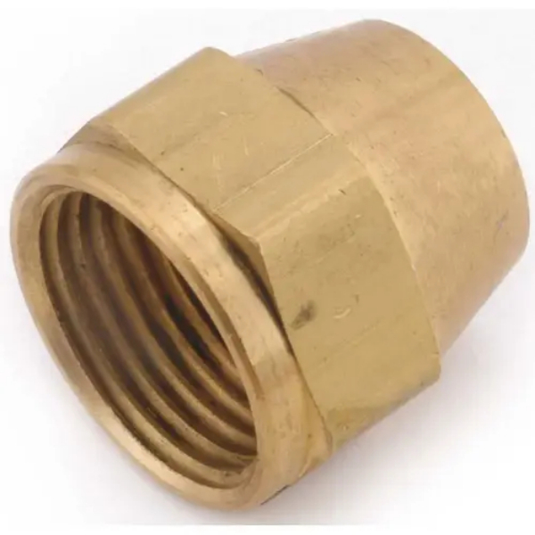 Anderson Metals AND04014-08 0.5 in. Short Flare Nut - Brass