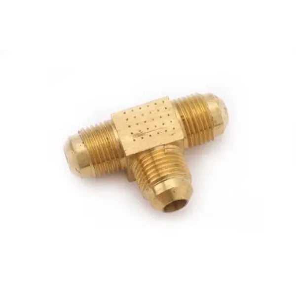 Anderson Metals AND04044-08 0.5 in. Flare Tee Pipe Adapter - Brass