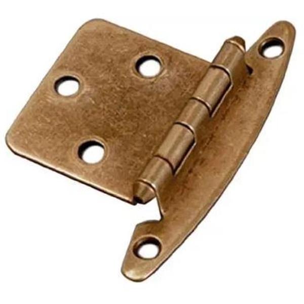 APP013-049-B Non-Self Closing Hinge - Brass - Case of 2