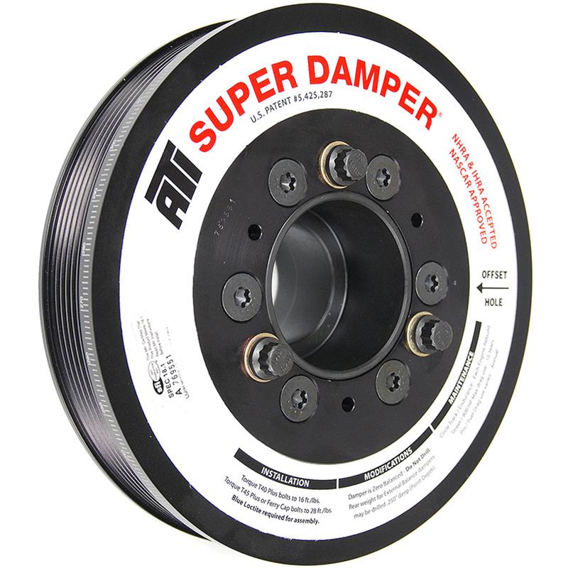 ASD917314 Wet Sump Stingray Damper for 2014 Plus Corvette - 7.48 in.