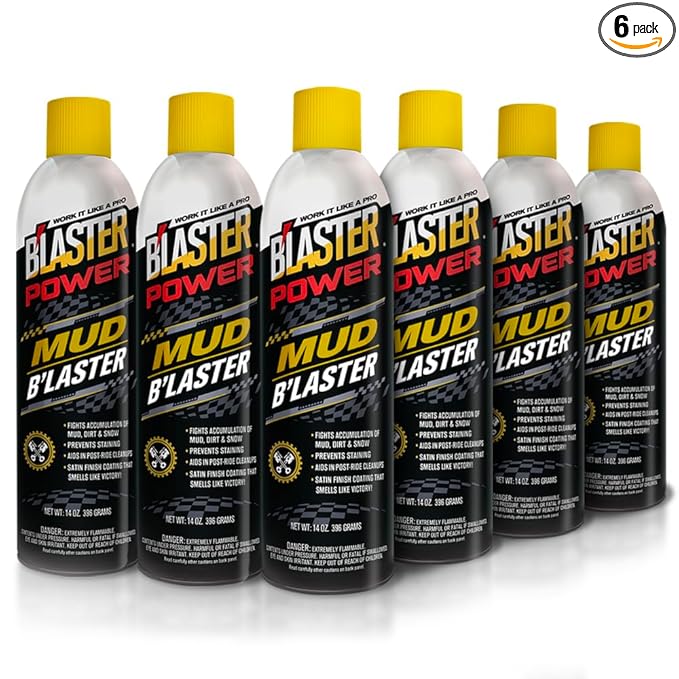 BLS20-MB-PWR Aerosol Can Mud for Motor Bike - 14 oz
