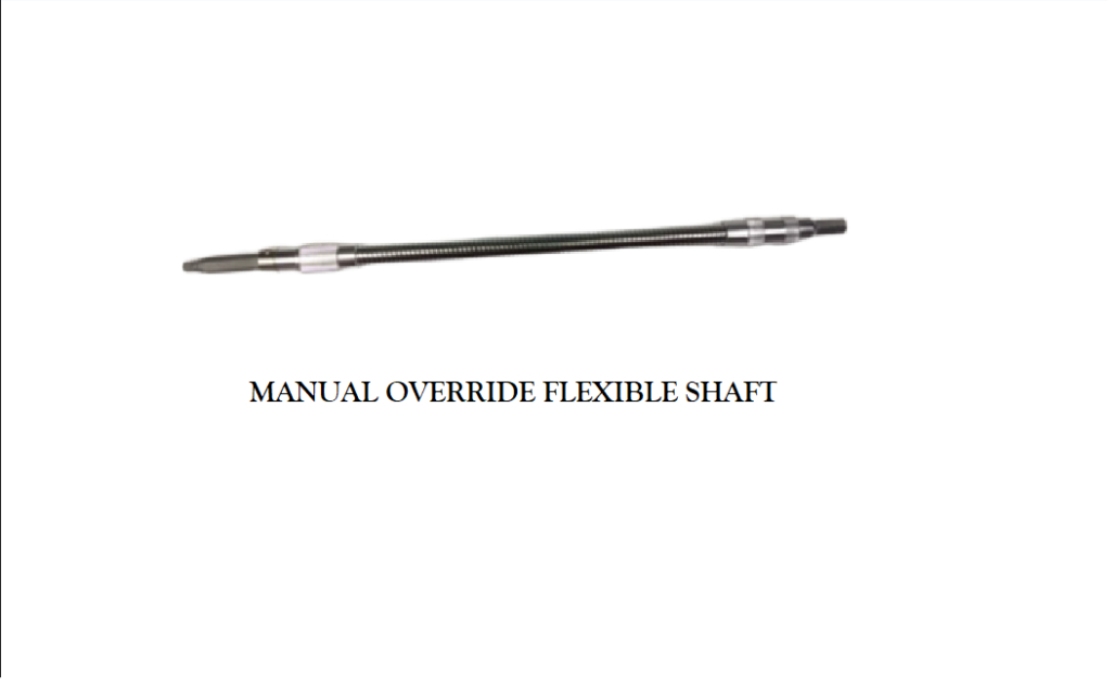 BALP854775 Manual Override Shaft - 0.1875 in. Drive