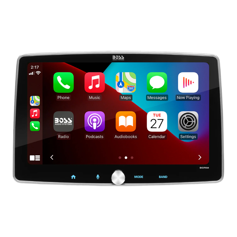 BOSS Audio BSSBCPA9 Touchscreen with Apple Car-Play & Android Auto - 9 in.